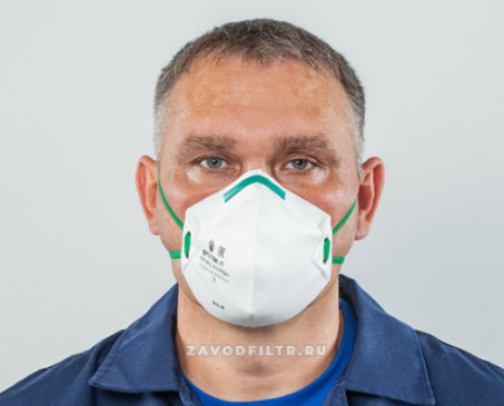 Респиратор фильтрующая модель "Росток-3П" FFP1 NR D