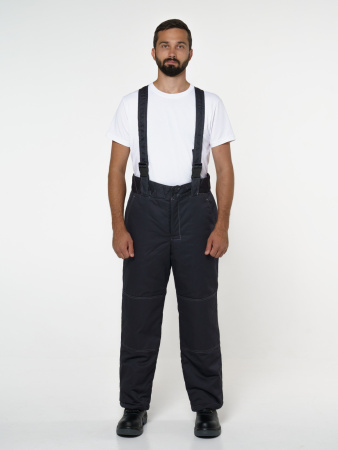 Костюм "Фаворит" зимний: куртка дл., брюки тёмно-серый с серым