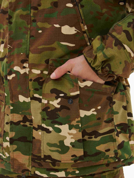 Костюм демисезон "ГЕРКОН-ВЕСНА/ОСЕНЬ" куртка/брюки цвет: Мультикам, ткань: Рип-стоп