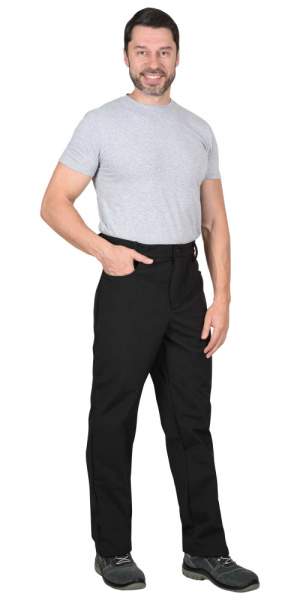 Брюки "Азов" софтшелл чёрные (ЧЗ)