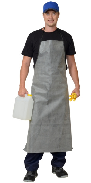 Фартук КЩС прорезиненный тип Б (средний) (ЧЗ)