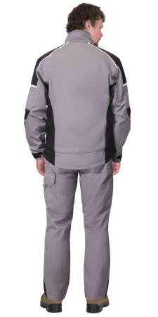 Куртка "ЦИТРИН" ср.серый с черным (ЧЗ)