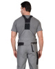 Полукомбинезон "Пекин" летний: серый с черным (ЧЗ)