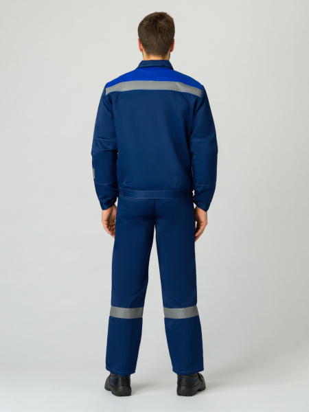 Костюм Легион-2 СОП (тк.Смесовая,210) п/к, т.синий/васильковый (ЧЗ)