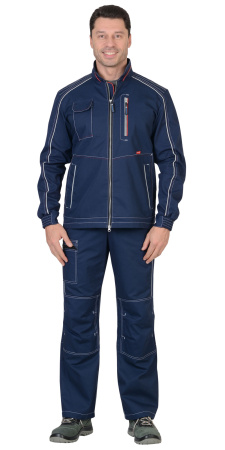 Куртка "АЛЕКС" летняя мужская темно-синяя (ЧЗ)