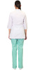Костюм "СИРИУС-ВЕРОНА" женский белый с мятным (ЧЗ)