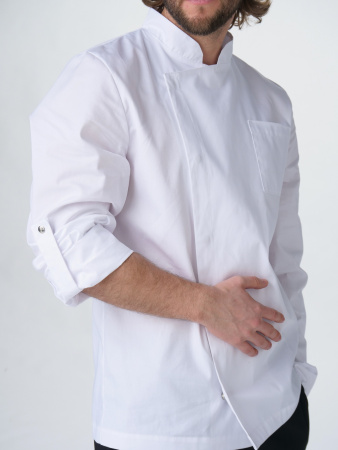 Китель повара Гастро (тк.Смесовая,160), белый (ЧЗ)