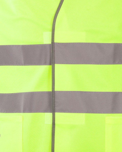 Жилет сигнальный ТИП-1,  желтый., 2 кл защиты трикотажное полотно