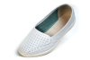 Туфли женские перфорация, белые (искус. кожа, ПВХ) женские М11Пб Атлантис