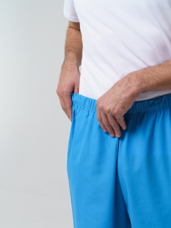 Брюки рабочие универсальная №104 голубой, ткань ТИСИ