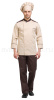 Костюм шеф-повара "Густаво" цв беж-кор (ЧЗ)