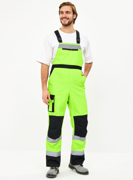 Костюм сигнальный ProfLine Specialist-2 МВО (тк.Смесовая,240) п/к, желтый/черный