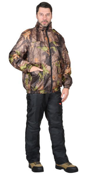 Куртка "ШТУРМ-ЛЮКС" утепленная КМФ "Лес" кор. (Распродажа) (ЧЗ)