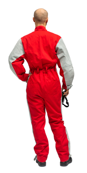 Комбинезон пескоструйщика (красный)