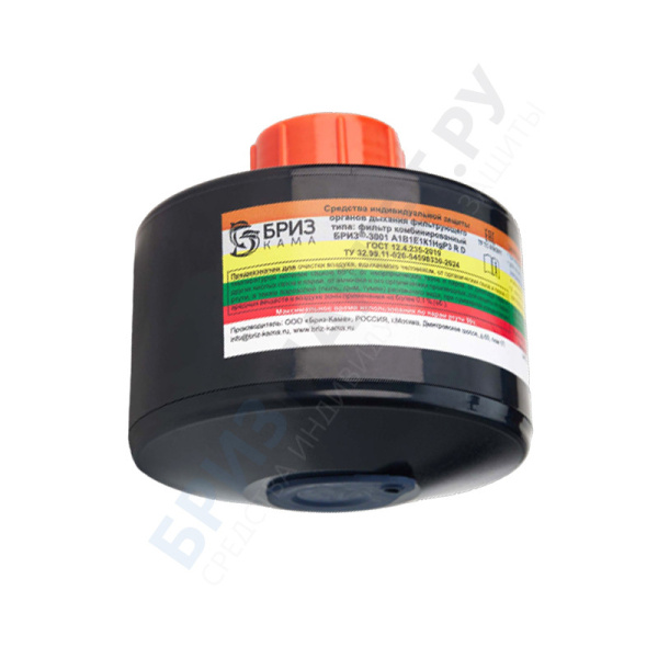 Фильтр комбинированный Бриз-3001 A1B1E1K1HgP3 R D