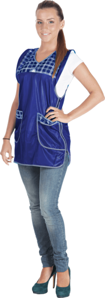 Фартук ХОЗЯЮШКА нейлоновый, василек