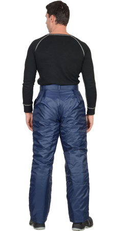 Брюки "РОСТ" зимние темно-синие тк. Оксфорд (ЧЗ)