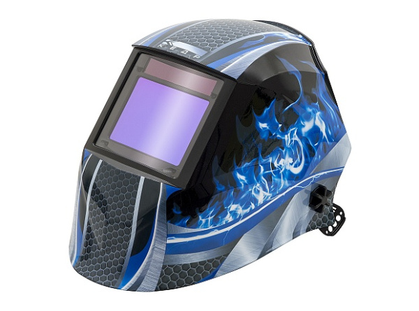 МАСКА СВАРЩИКА КЕДР "К-914 EXPERT" ПЛАМЯ  КЕДР