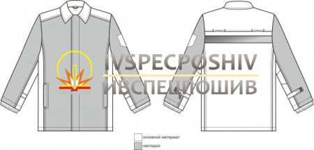 Костюм молескиновый "Лава" летний. арт 0171 (ЧЗ)